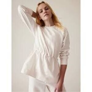 athleta triumph hybrid crewneck sweatshirt